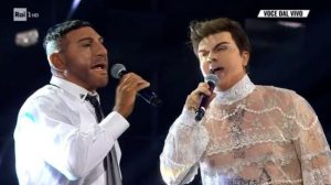 L’imitazione di Mahmood e Blanco a “Tale e quale show” è da ‘Brividi’: i social non la apprezzano