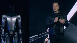 Elon Musk presenta Optimus, prototipo di robot umanoide