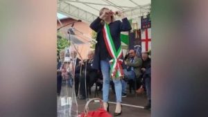 Valentina Cuppi, alla commemorazione dell’eccidio nazifascista di Marzabotto