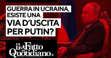 Guerra in Ucraina, esiste una via d’uscita per Putin? Segui la diretta con Peter Gomez