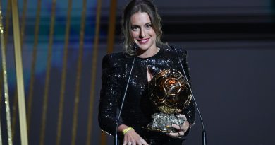 Alexia Putellas è stata premiata con il Pallone d’Oro femminile, il secondo consecutivo