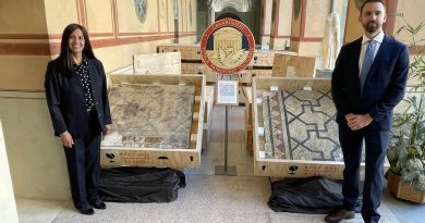 Breaking news: L’FBI restituisce all’Italia un mosaico romano di 2.000 anni fa scoperto a Los Angeles – Art Newspaper