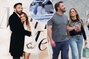 Breaking news: Ben Affleck sorpreso a fissare le foto del matrimonio di Jennifer Lopez durante la luna di miele italiana – Page Six