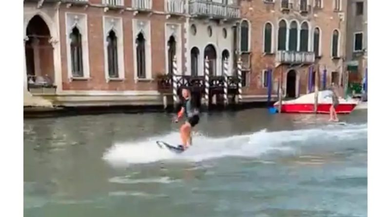 Breaking news: Questi E-Foiler sono stati multati per aver navigato sul Canal Grande di Venezia – TheInertia.com