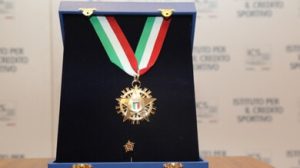 Il Ministro Abodi premierà gli azzurri con il Collare d’Oro