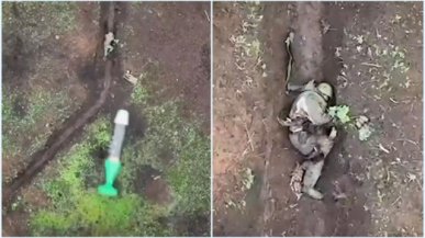 Ucraina, il miracolo del soldato russo che si salva (due volte) dal drone
