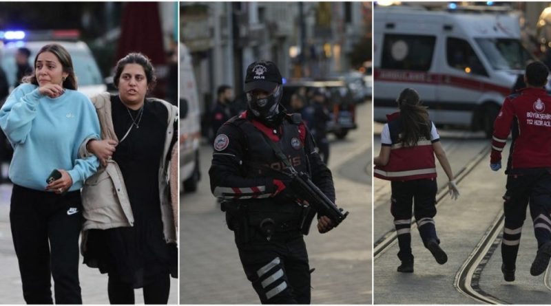 Istanbul, bomba esplode in una strada pedonale di Taksim: almeno 6 morti e 81 feriti. Ricercata una donna. Erdogan: “Vile attentato”