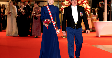 La Principessa Charlene torna trionfante alla celebrazione della Festa Nazionale di Monaco