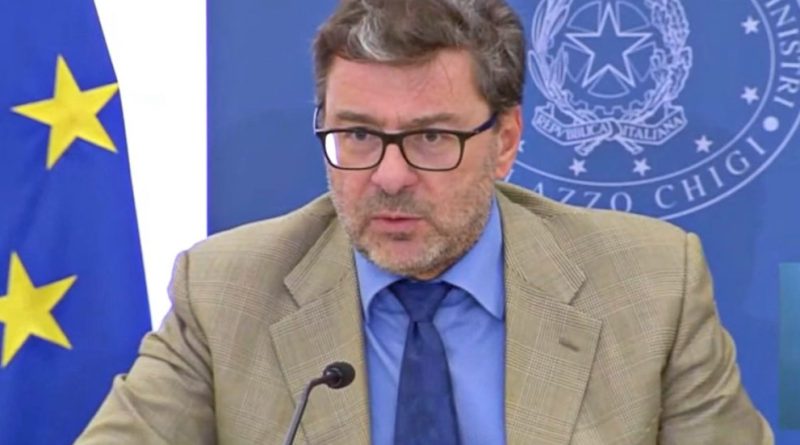 Manovra, Giorgetti a Bruxelles: “Elimineremo gli aiuti e i tagli alle tasse quando i prezzi dell’energia torneranno a livelli pre-crisi”