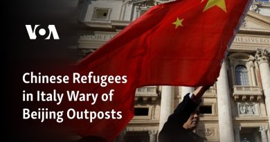 Breaking news: Rifugiati cinesi in Italia diffidano degli avamposti di Pechino – Voice of America – VOA News