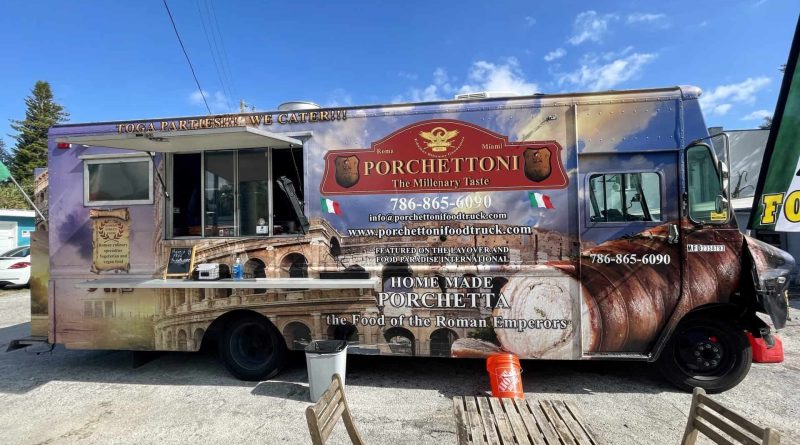 Breaking news: Un food truck di porchetta dall’Italia, già presentato da Bourdain, è arrivato a St. Pete – I Love the Burg