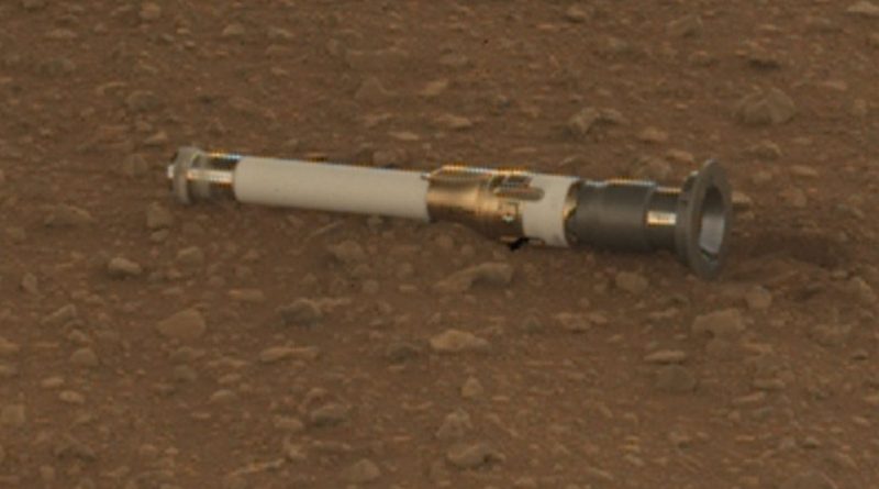 La NASA Perseverance ha depositato la prima provetta sul suolo di Marte