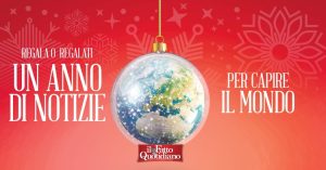 Buon Natale col Fatto! Continuiamo a farci compagnia