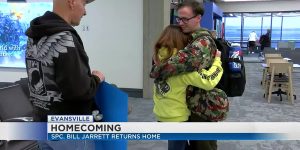 Breaking news: Un soldato di Evansville torna a casa dopo tre anni in Italia – 14 News WFIE Evansville