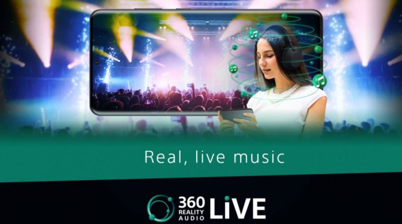 La tecnologia di Sony 360 Reality Audio debutta anche nei concerti dal vivo