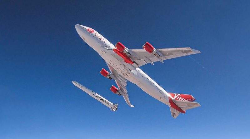 Il video del rientro del razzo spaziale LauncherOne del lancio fallito di Virgin Orbit