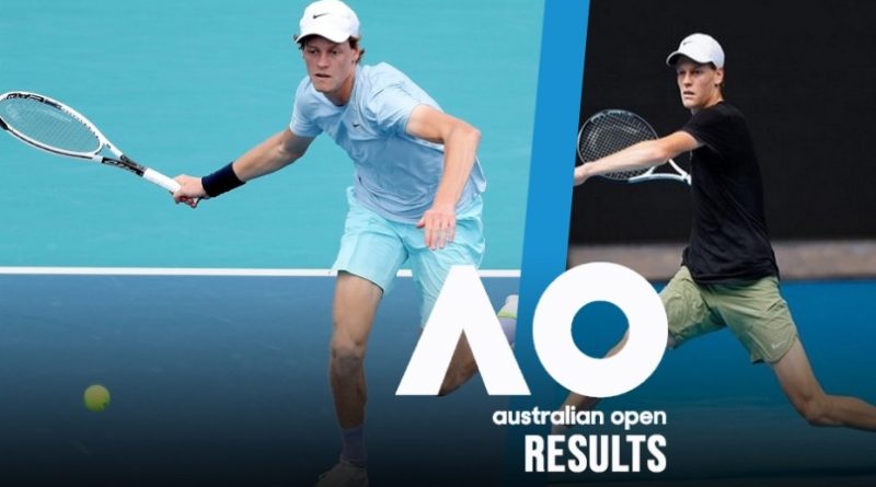Breaking news: Risultati Australian Open: L’italiano Jannik Sinner estromette l’argentino … – InsideSport