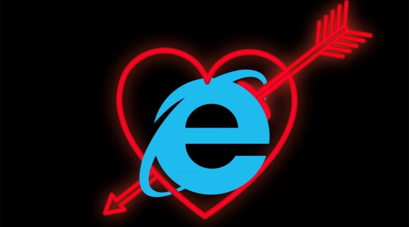 Il S.Valentino di Microsoft è l’addio finale a Internet Explorer