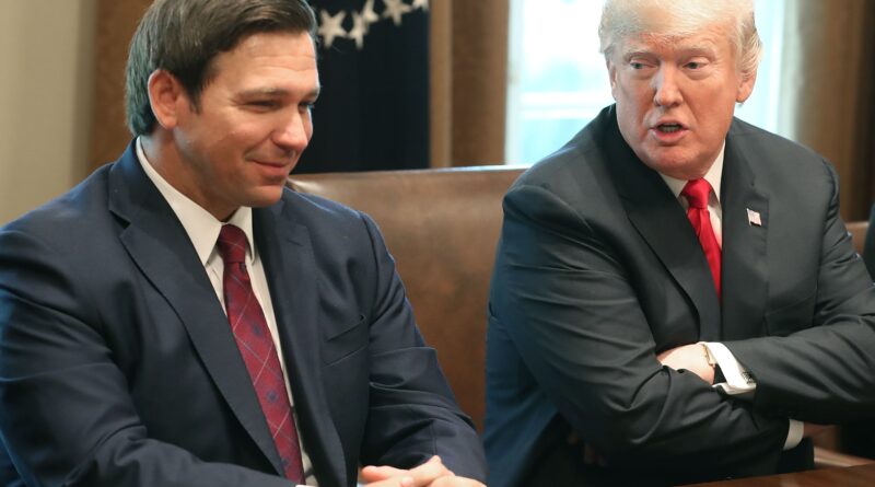 Trump insiste con rabbia sul fatto che non passa quasi mai il tempo a inventarsi soprannomi cattivi su Ron DeSantis