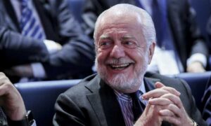 De Laurentiis: ‘Il Napoli la squadra più onesta! Scudetto? Lo dissi un anno fa, ora la Champions”.