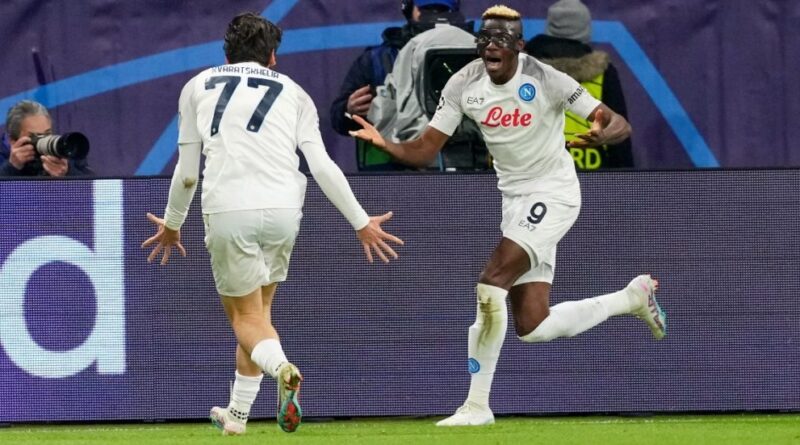 Napoli bello da impazzire: Eintracht battuto 2-0 nell’andata degli ottavi di Champions