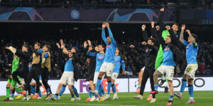 Il Napoli giocherà i quarti di finale di Champions League per la prima volta
