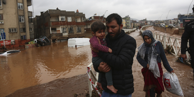 Due città della Turchia colpite dal terremoto ora sono alle prese con le inondazioni