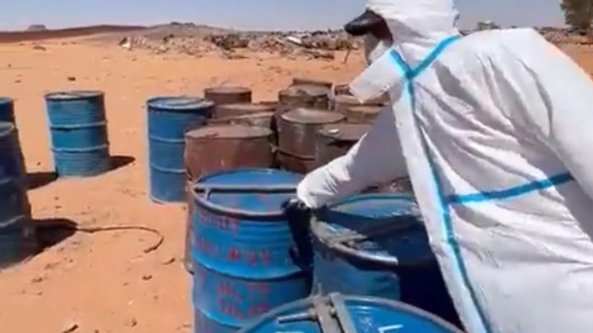 Libia, l’uranio rubato e lasciato nel deserto