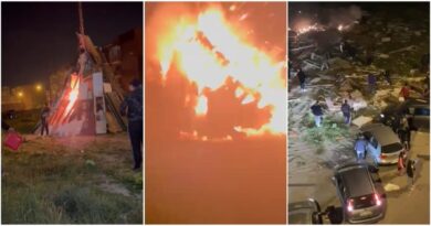 Taranto, esplode una catasta di legno durante i festeggiamenti di San Giuseppe: almeno 5 feriti, anche bambini
