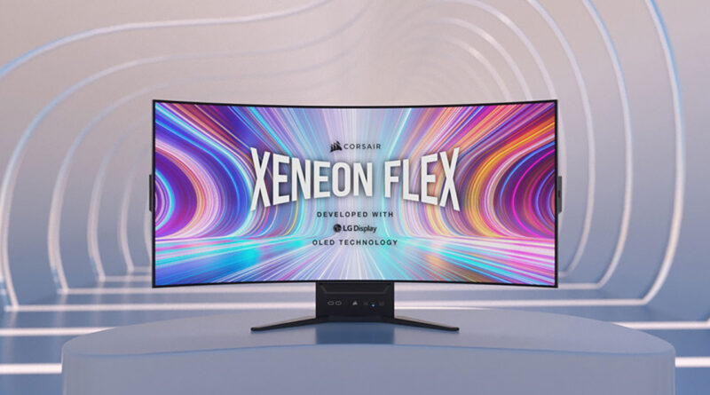 Offerte Corsair: sconti super su tastiere, mouse, cuffie gaming e taglio di prezzo di 200€ sul bellissimo monitor Xeneon Flex 45”