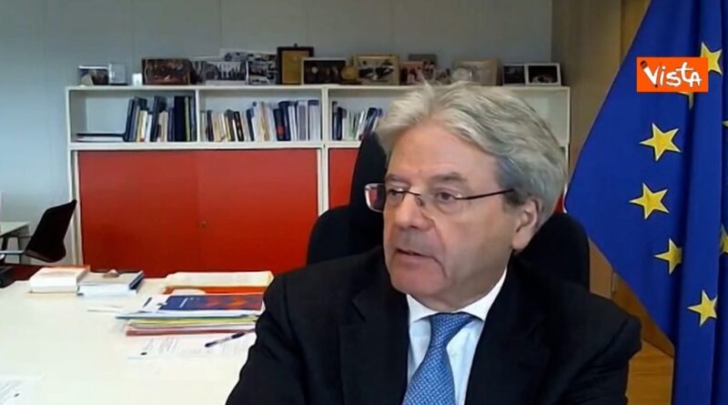 Bce, Gentiloni: “Gli effetti della stretta della politica monetaria cominciano a farsi notare”