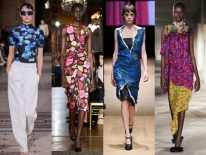 26 abiti floreali colorati per una nuova interpretazione della tendenza più classica della primavera