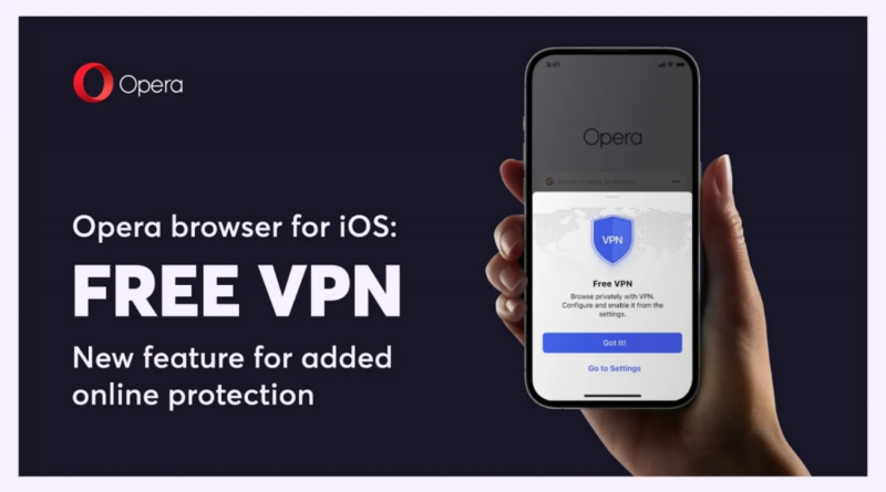 Opera regala la VPN a tutti gli utenti iOS