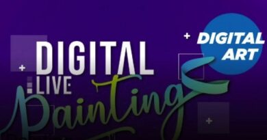 Digital Live Painting, spettacolo con l’arte digitale al Diaz 7