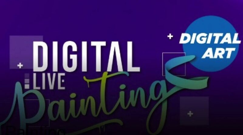 Digital Live Painting, spettacolo con l’arte digitale al Diaz 7