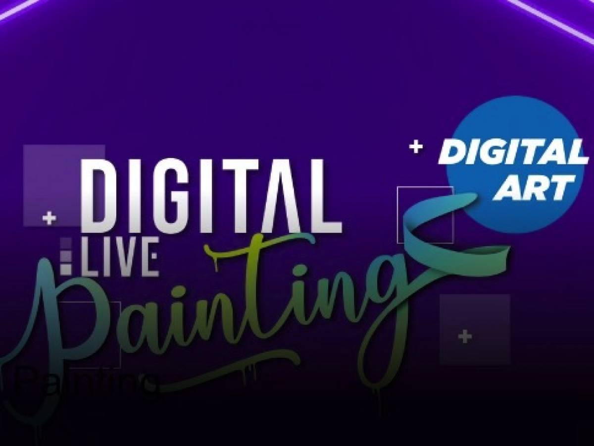 Digital Live Painting, spettacolo con l’arte digitale al Diaz 7