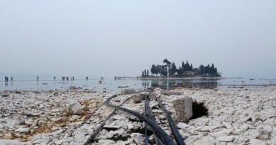Emergenza siccità, il Lago di Garda mai così basso negli ultimi 70 anni