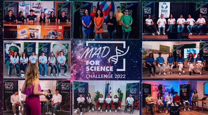 Mad for science, scelti gli 8 istituti finalisti dell’edizione 2023