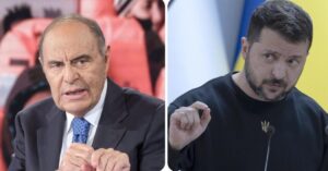 Zelensky intervistato a “Porta a porta”: insieme a Vespa anche Maggioni e Mentana