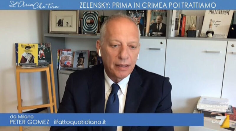 Gomez a La7: “Rischio nucleare? L’ha paventato pure il capo della Cia. Di sicuro c’è solo che né Zelensky né Putin vogliono la pace”