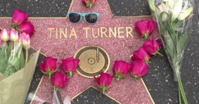 Walk of Fame, i fan depongono fiori sulla stella di Tina a Hollywood. E c’è chi canta “The Best”