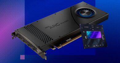 Intel presenta le GPU Arc Pro A60 e Pro A60M per il mondo professionale