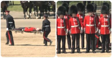 I soldati svengono per il caldo durante le prove della parata. Il principe William si congratula con loro: “Condizioni difficili, ottimo lavoro”