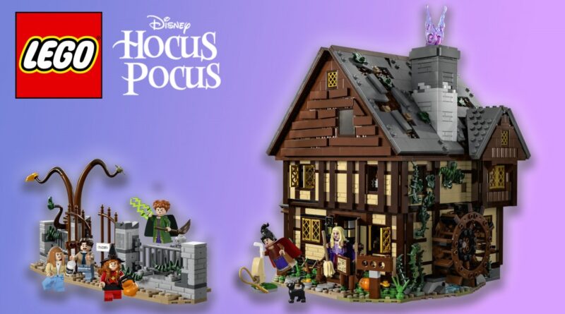 LEGO Hocus Pocus svelato: il cottage delle sorelle Sanderson è davvero fantastico!