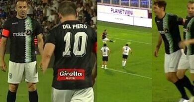 Del Piero show e gol a Ferrara nel match nostalgia. Segna anche De Ceglie