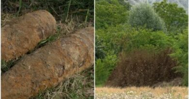 Imola, l’esplosione delle bombe della II Guerra Mondiale ritrovate dopo l’alluvione