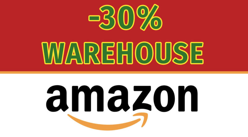 Prime Day: partita una nuova promozione (-30%) sulla selezione di Amazon Seconda Mano (ex Warehouse): una valanga di affari sull’usato garantito!