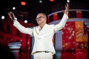 D’Alessio, grande festa con Tananai, Elodie e il Napoli