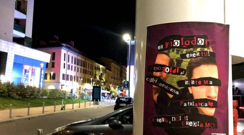 “Il violento sei tu”. I manifesti choc delle femministe contro La Russa