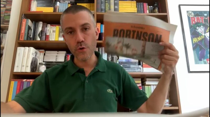 Correte in edicola a comprare Robinson! Prima che prenda fuoco…